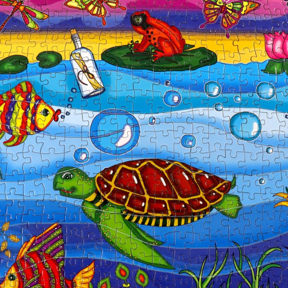 Jacarou Blue Lagoon 1000pc Jigsaw Puzzle