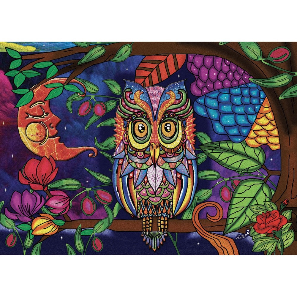 Jacarou Starry Night 1000pc Jigsaw Puzzle