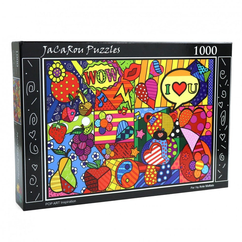 Jacarou Pop Art Inspiration 1000pc Jigsaw Puzzle