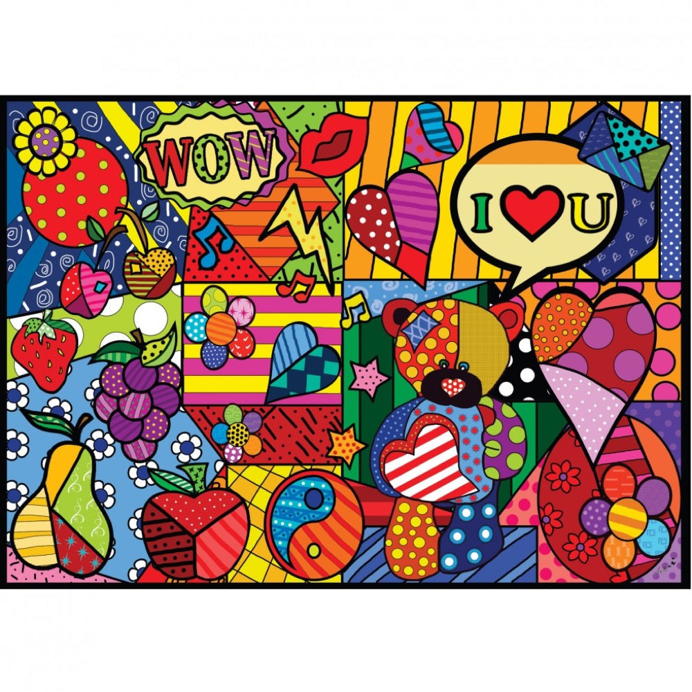 Jacarou Pop Art Inspiration 1000pc Jigsaw Puzzle