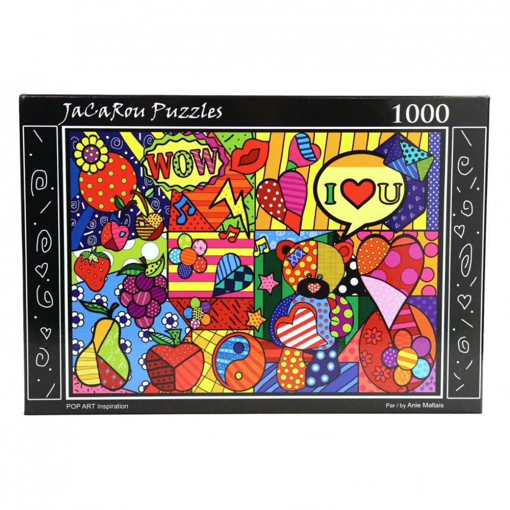 Jacarou Pop Art Inspiration 1000pc Jigsaw Puzzle