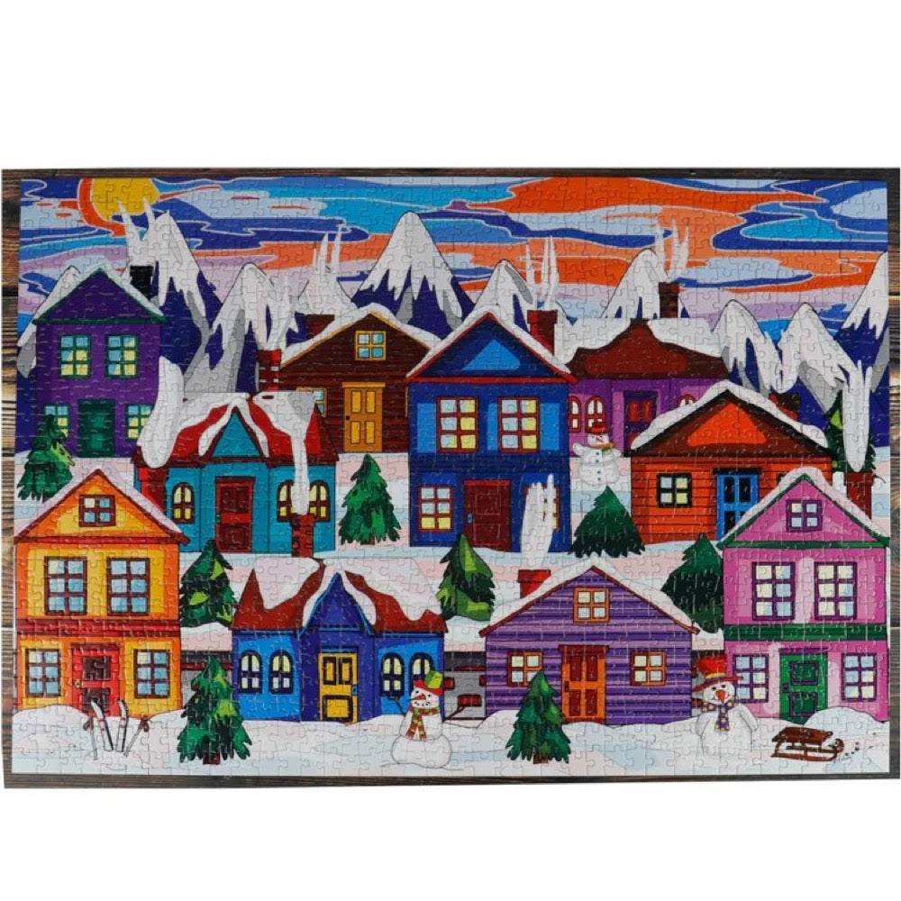 Jacarou Snow Much Fun 1000pc Jigsaw Puzzle