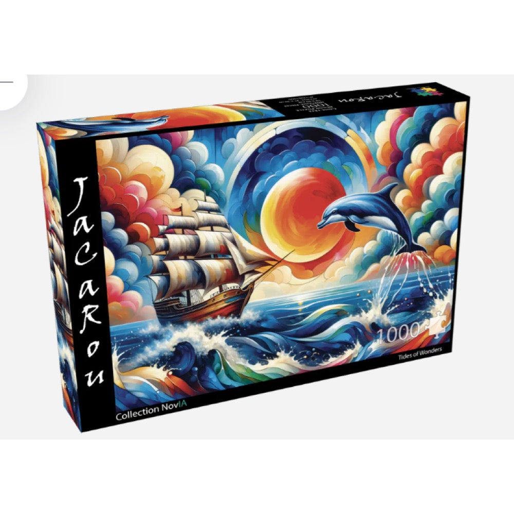 Jacarou Tides of Wonders 1000pc Jigsaw Puzzle