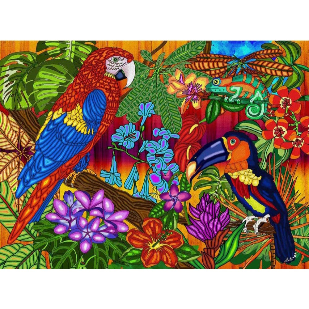Jacarou Tropics 1000pc Jigsaw Puzzle