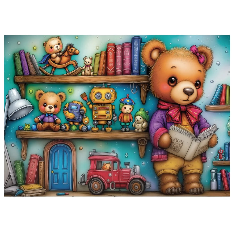 Jacarou Teddy's Little Universe 1000pc Jigsaw Puzzle