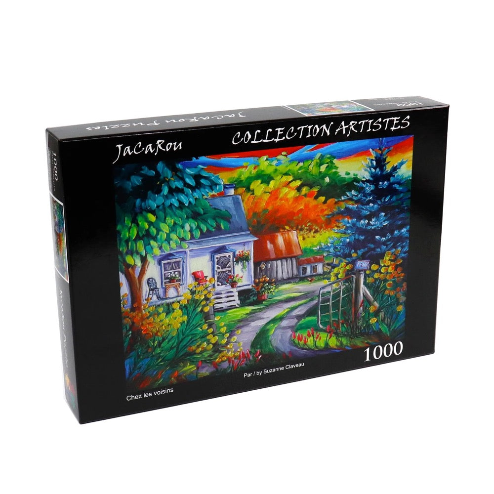 Jacarou Chez Les Voisins 1000pc Jigsaw Puzzle