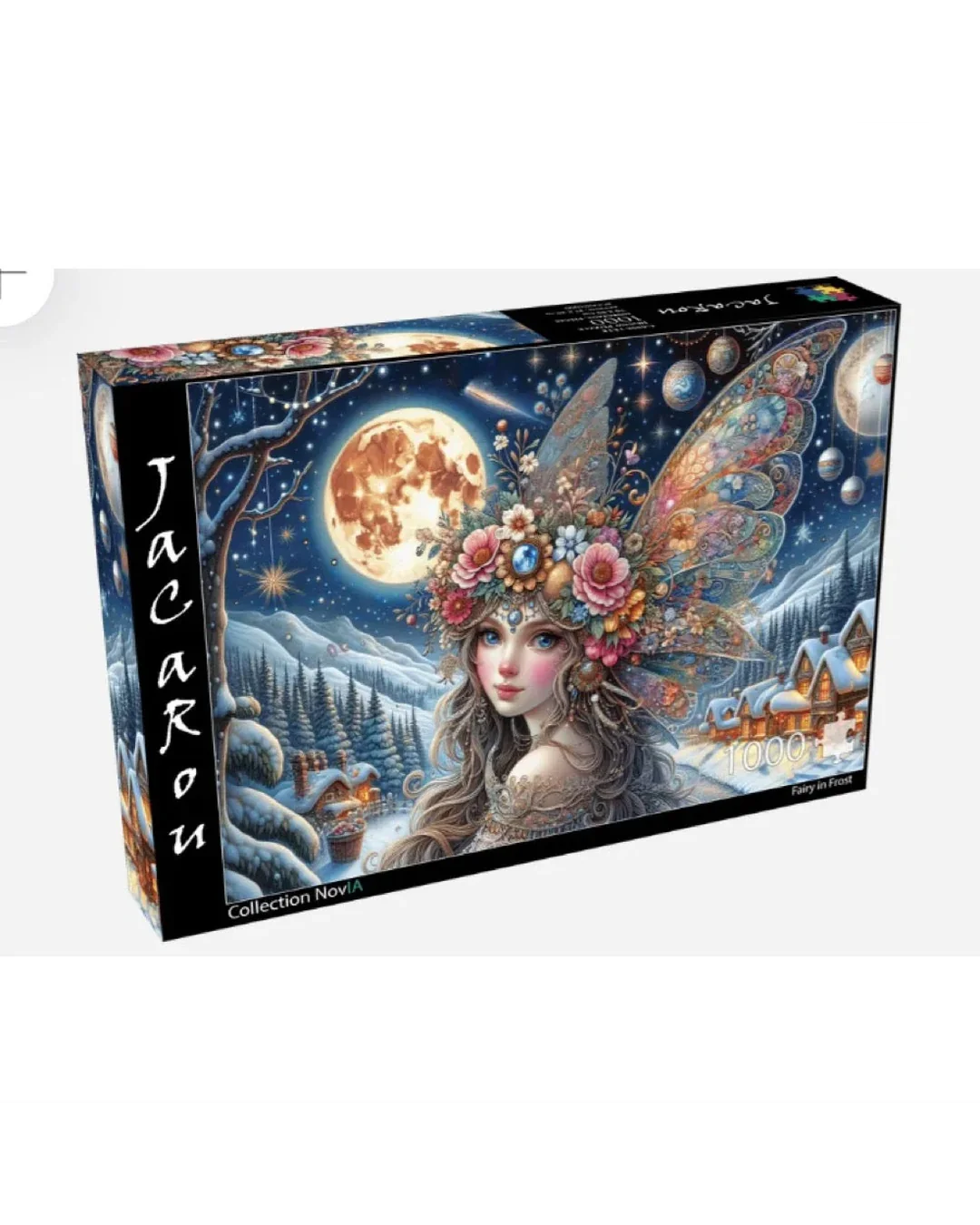 Jacarou Fairy in Frost 1000pc Jigsaw Puzzle Adult Jigsaws