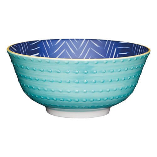 Mikasa 15.5 cm Bowl – Leafy Indigo