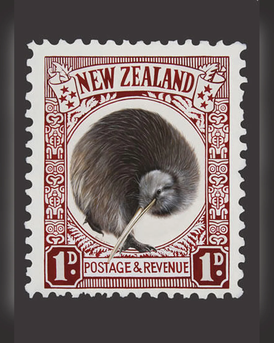 Kiwi Stamp