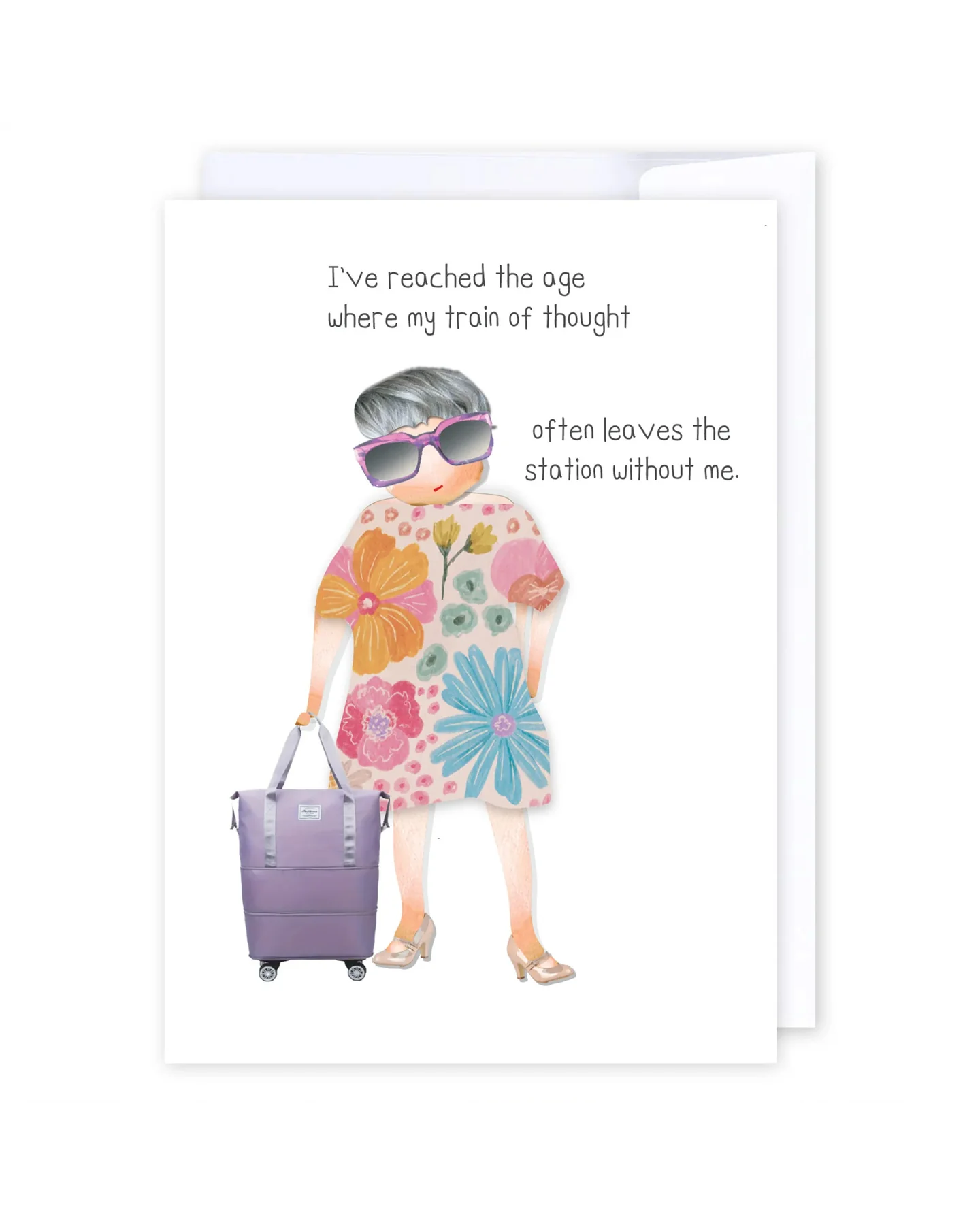 Leaving the Station Greeting Cards