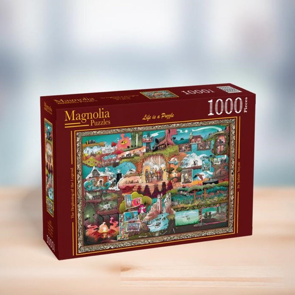 Magnolia The Beginning of the Legend Sahan Noyan 1000pc Jigsaw Puzzle