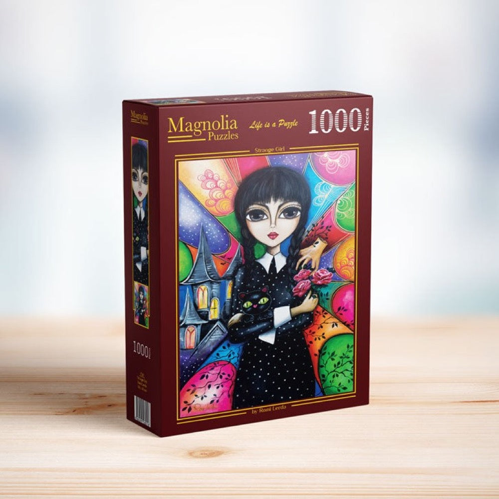 Magnolia Strange Girl Romi Lerda 1000pc Jigsaw Puzzle