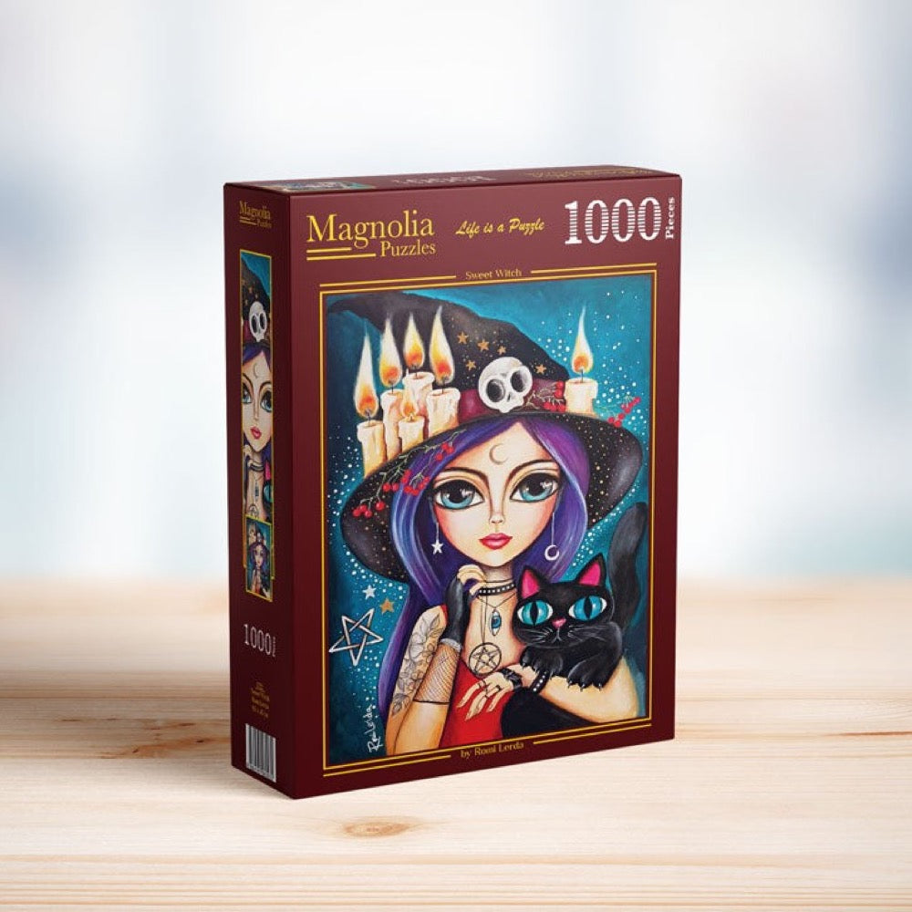 Magnolia Sweet Witch Romi Lerda 1000pc Jigsaw Puzzle