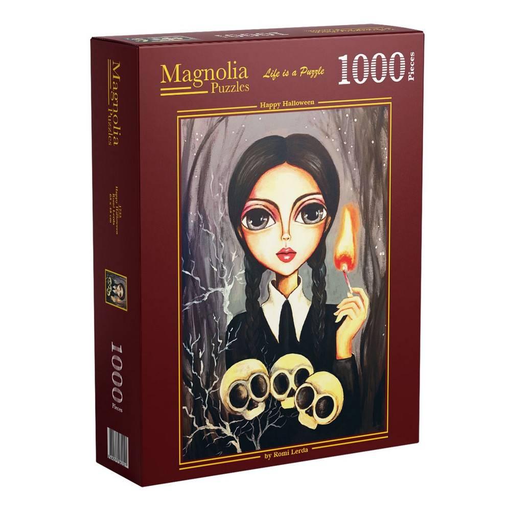 Magnolia Happy Halloween Romi Lerda 1000pc Jigsaw Puzzle