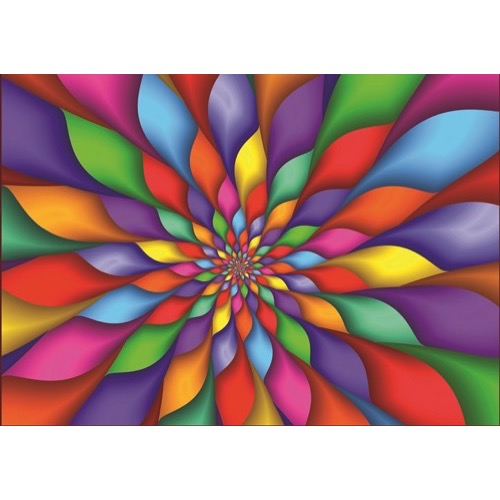 Magnolia Rainbow Petals 1000pc Jigsaw Puzzle