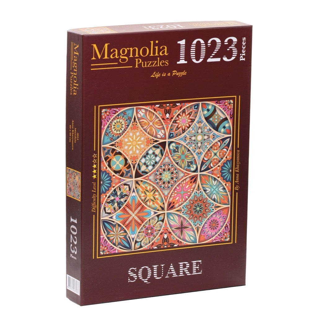 Magnolia Mandala 1023pc Jigsaw Puzzle