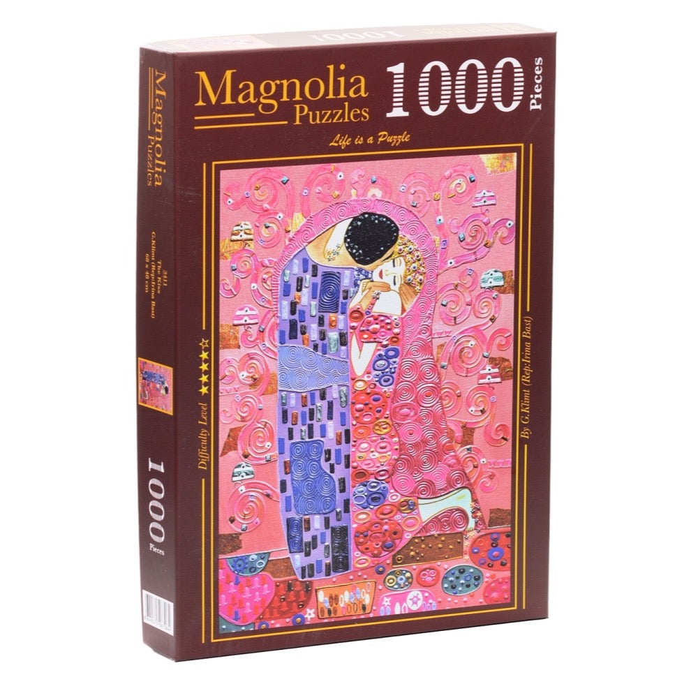 Magnolia The Kiss Irina Bast Special Edition 1000pc Jigsaw Puzzle