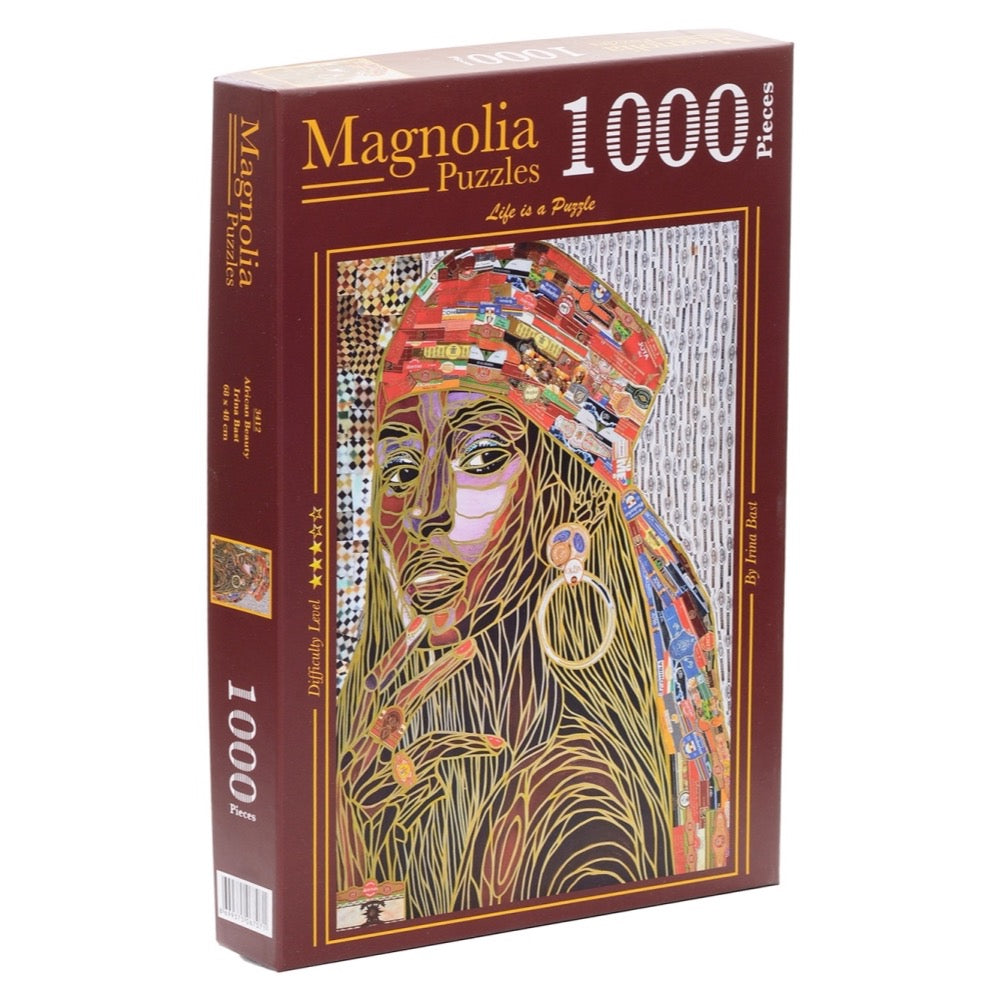 Magnolia African Beauty Irina Bast Special Edition 1000pc Jigsaw Puzzle