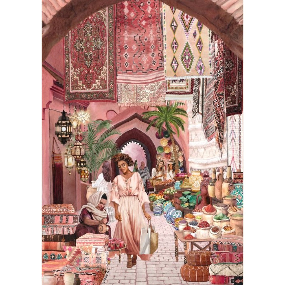 Magnolia Marrakech Sarah Reyes 1000pc Jigsaw Puzzle