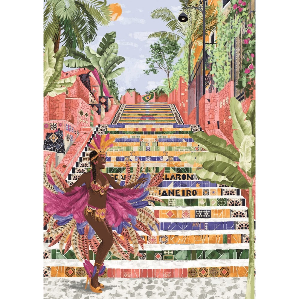 Magnolia Women Around the World Brazil Claire Morris Special Edition 1000pc Jigsaw Puzzle