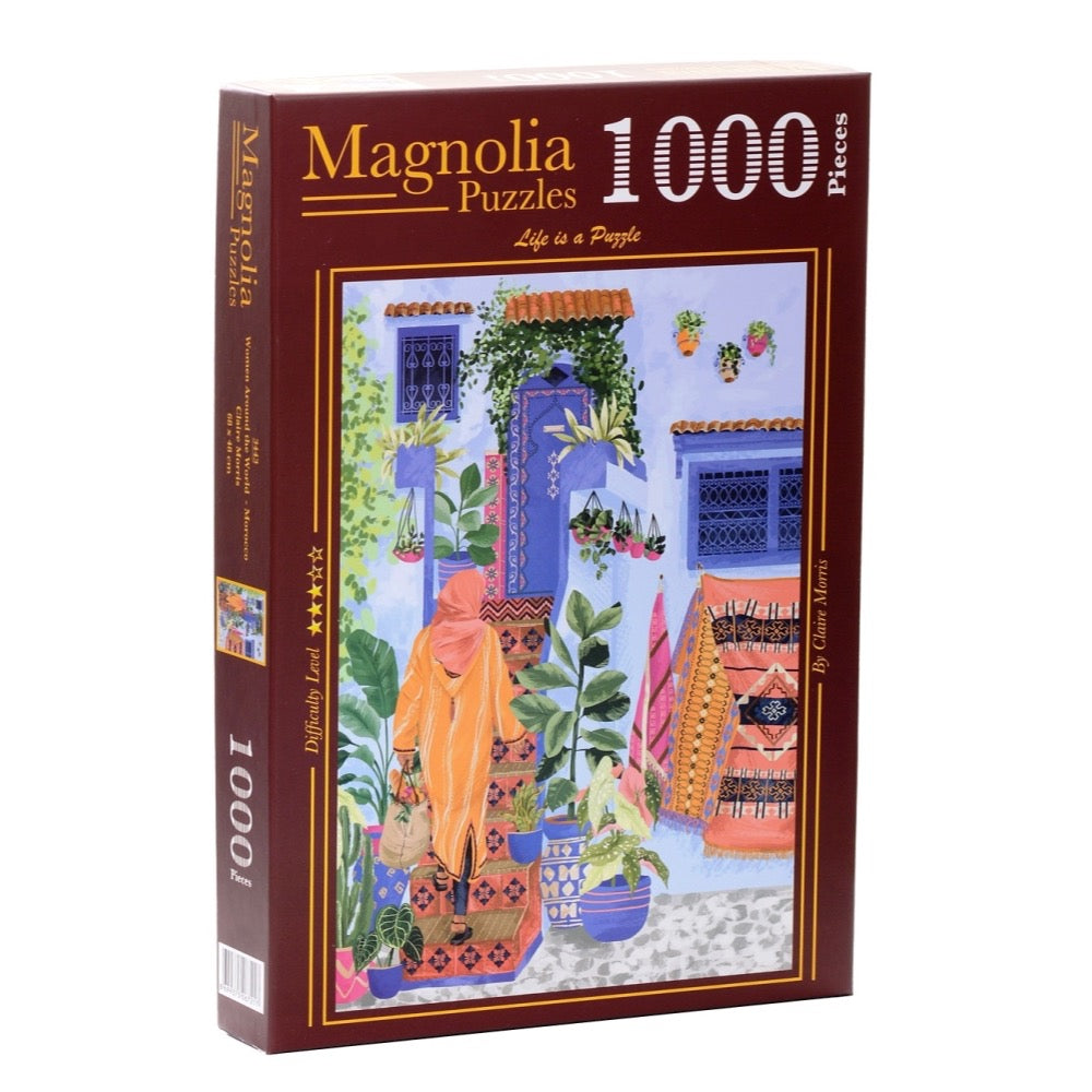 Magnolia Women Around the World Morocco Claire Morris Special Edition 1000pc Jigsaw Puzzle