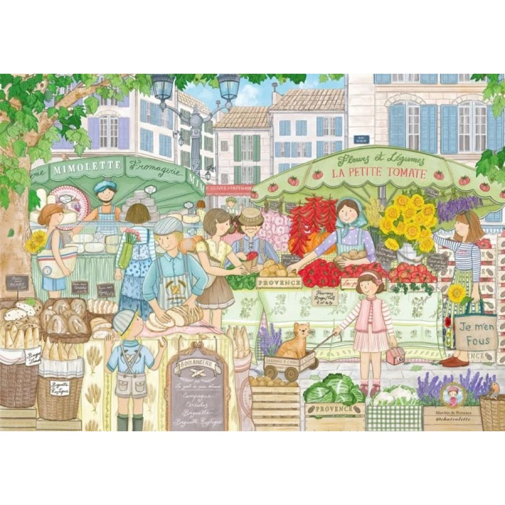 Magnolia Marches de Provence The Cat Colette 1000pc Jigsaw Puzzle