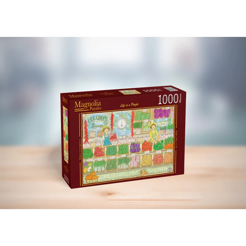 Magnolia Simon's Greengrocer The Cat Colette 1000pc Jigsaw Puzzle