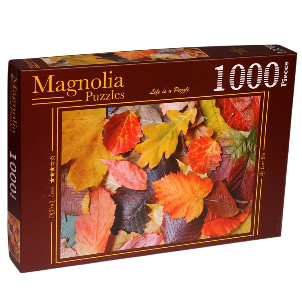 Magnolia Colorful Leaves 1000pc Jigsaw Puzzle