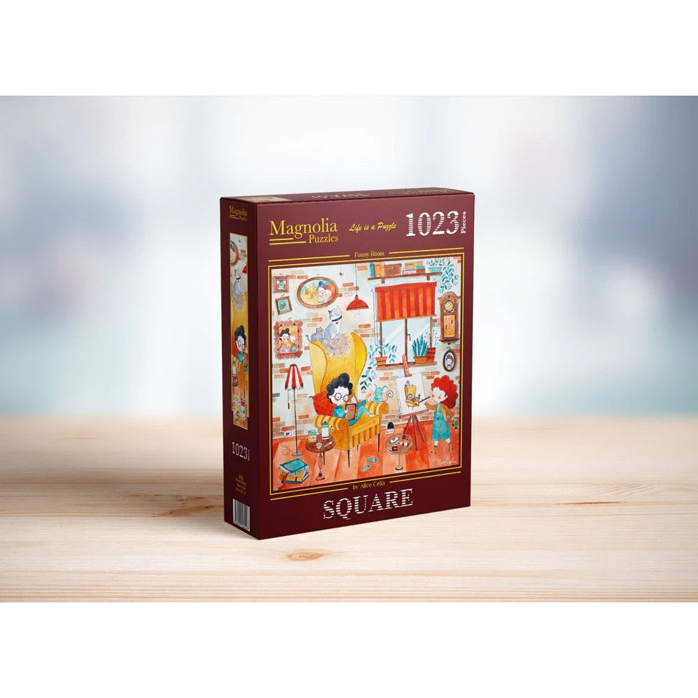Magnolia Funny Room Alice Celia 1023pc Jigsaw Puzzle