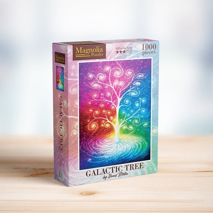 Magnolia Galactic Tree David Mateu Special Edition 1000pc Jigsaw Puzzle