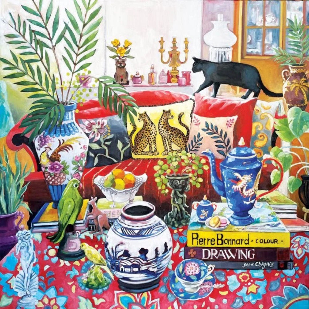 Magnolia Cat Walk Petra Pinn 1023pc Jigsaw Puzzle