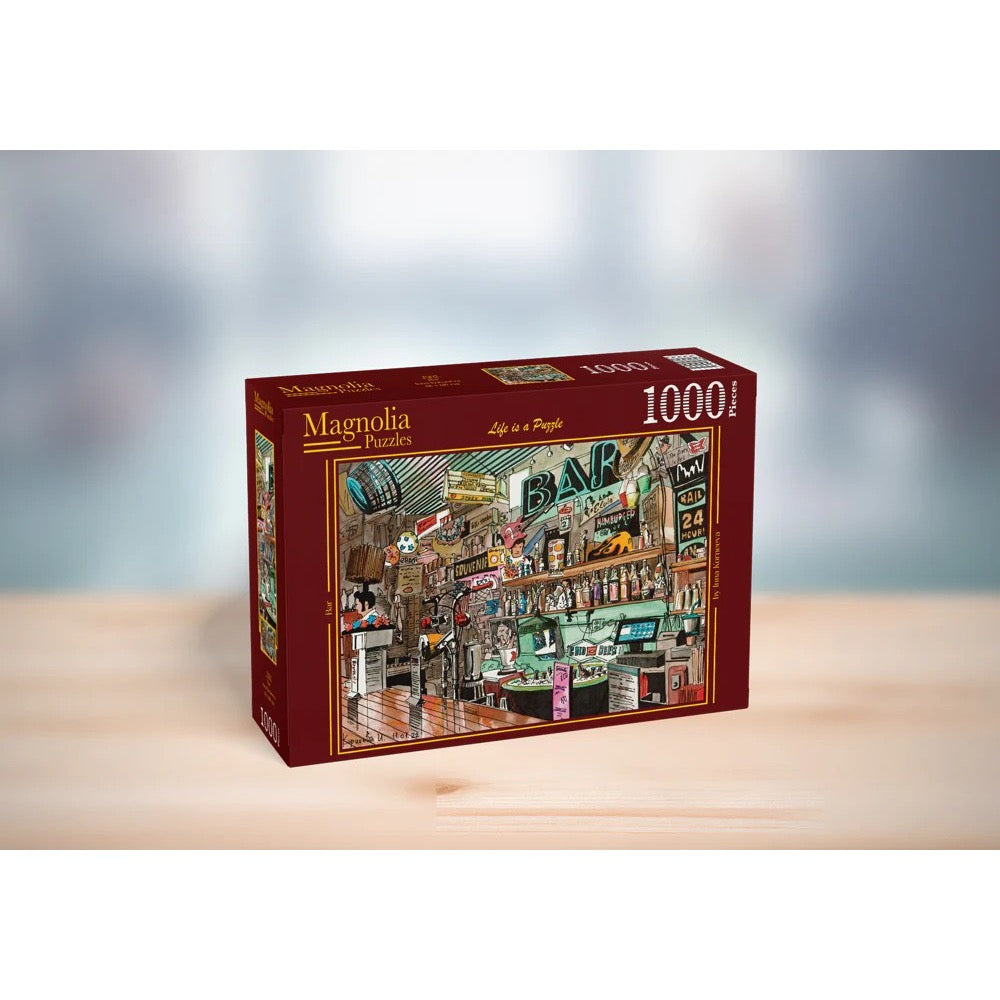 Magnolia Bar Inna Korneeva 1000pc Jigsaw Puzzle