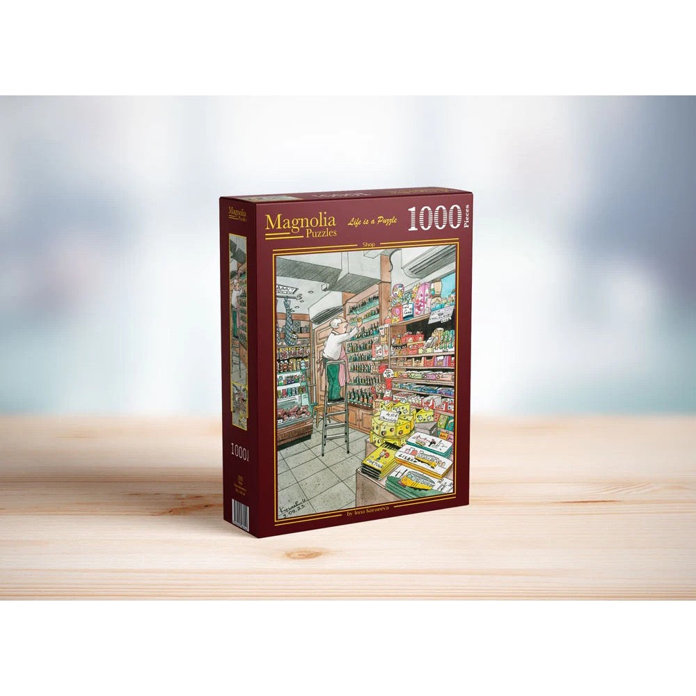 Magnolia Shop Inna Korneeva 1000pc Jigsaw Puzzle