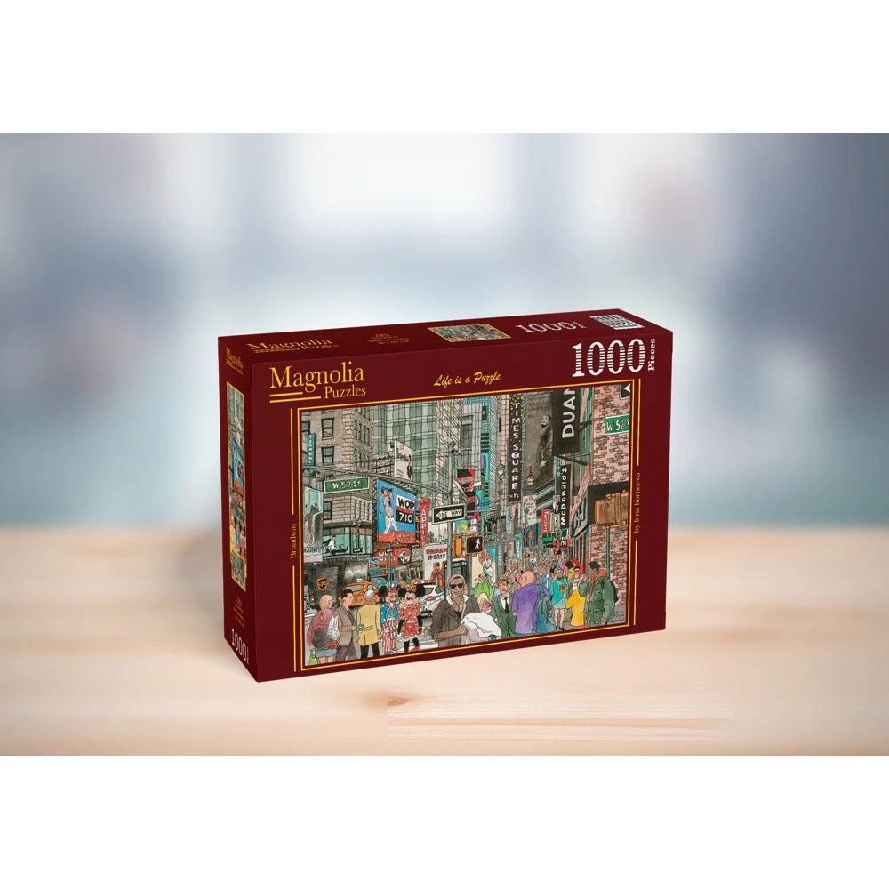 Magnolia Broadway Inna Korneeva 1000pc Jigsaw Puzzle