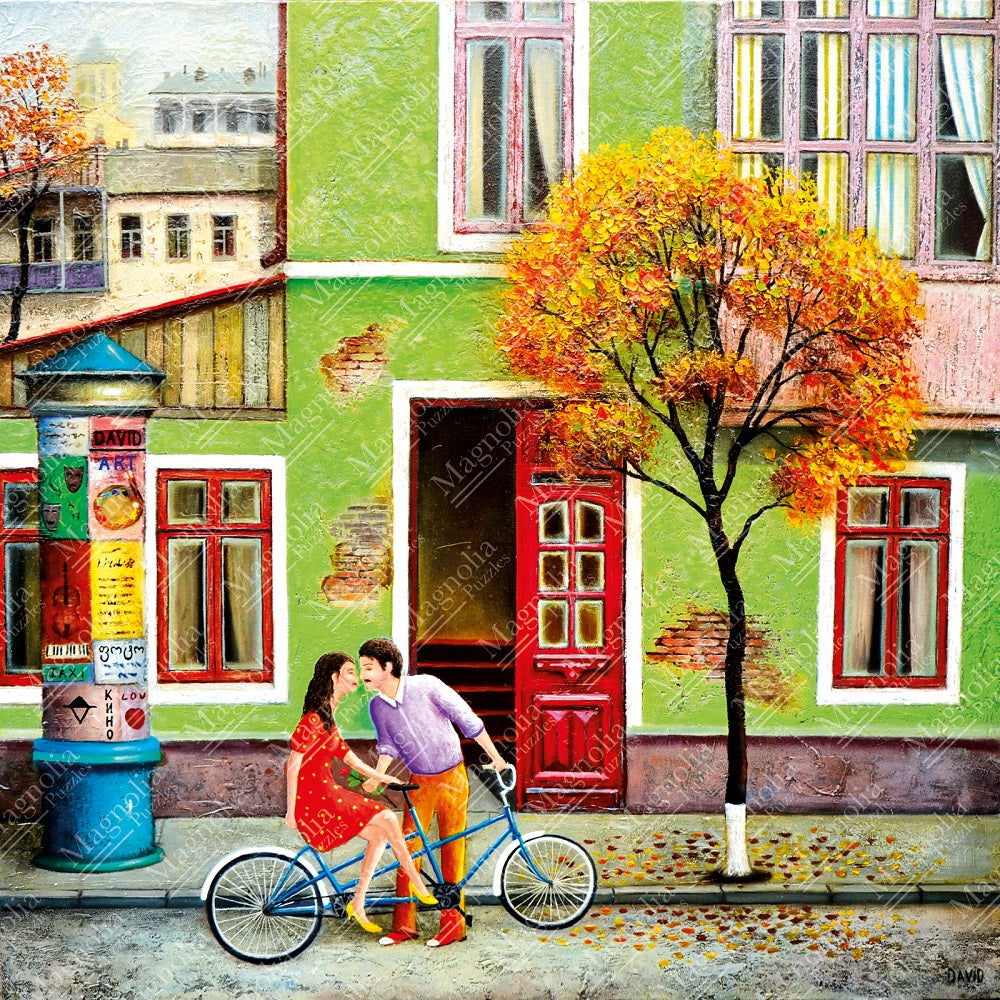 Magnolia Autumn Kiss David Martiashvili Special Edition 1000pc Jigsaw Puzzle