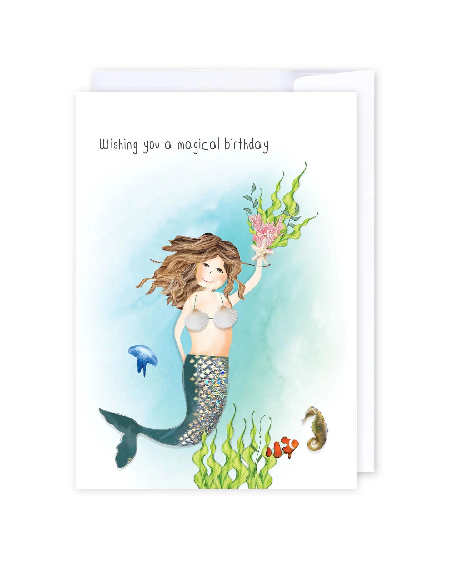 Magical Mermaid Greeting Cards