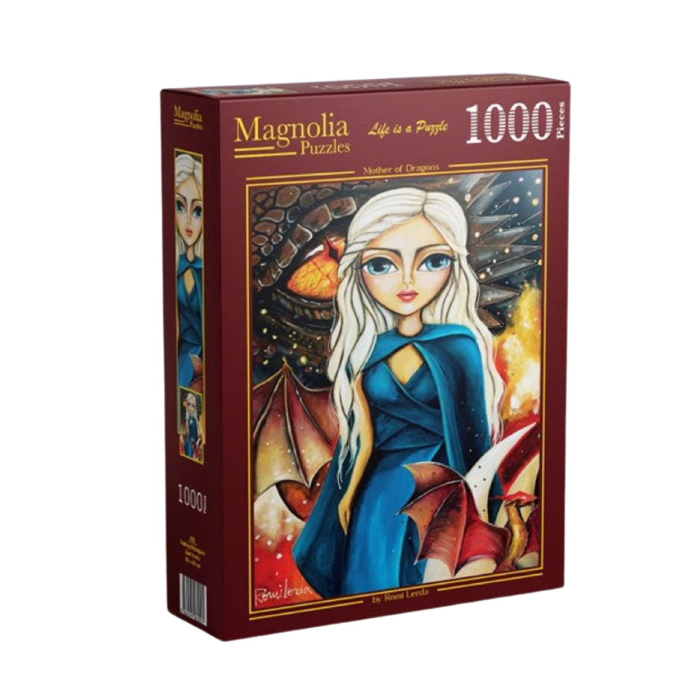 Magnolia Mother of Dragons – Romi Lerda 1000pc Jigsaw Puzzle