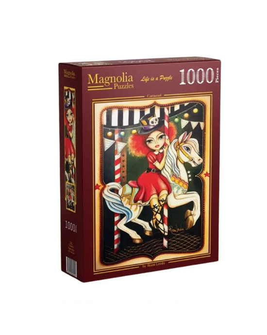 Magnolia Carousel Romi Lerda 1000pc Jigsaw Puzzle