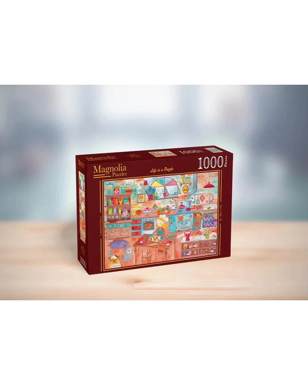 Magnolia Colorful Bakery Alice Celia 1000pc Jigsaw Puzzle Adult Jigsaws