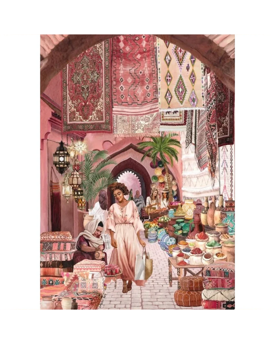 Magnolia Marrakech Sarah Reyes 1000pc Jigsaw Puzzle