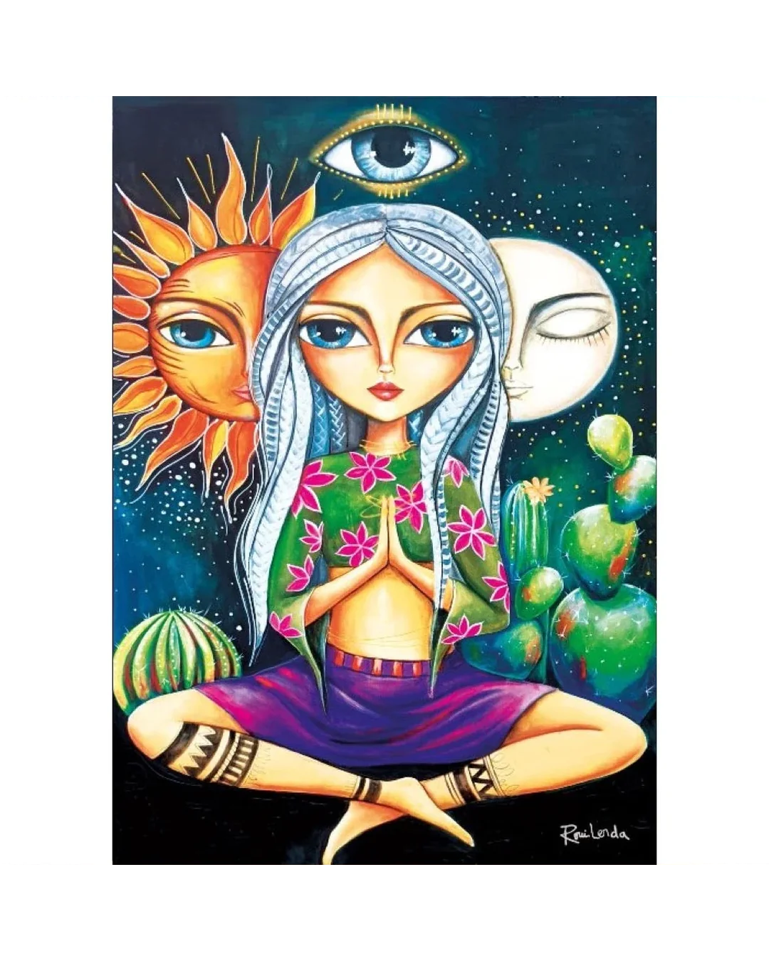Magnolia Peace Romi Lerda 1000pc Jigsaw Puzzle Adult Jigsaws