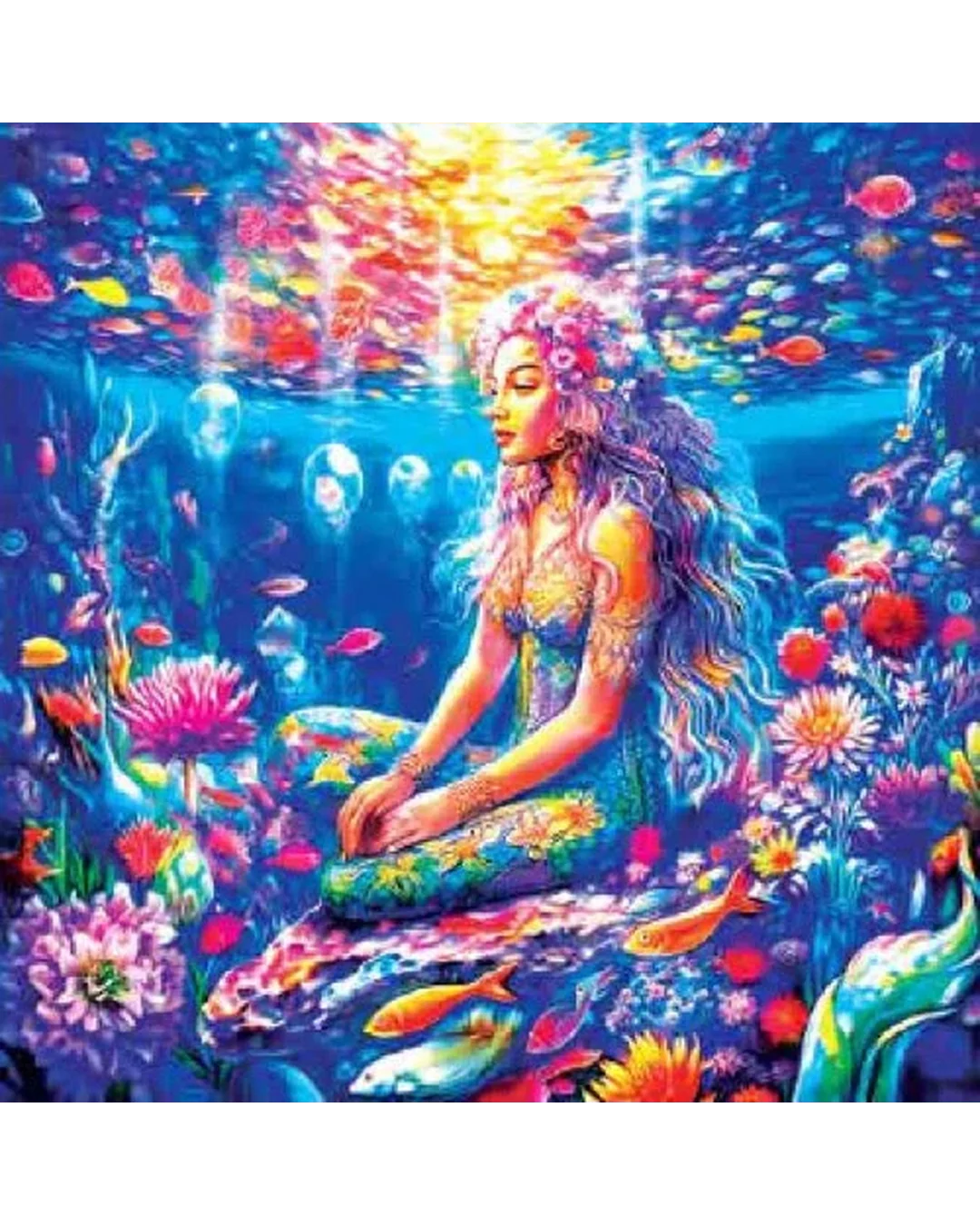 Magnolia Peace Underwater Elif Hurdogan Special Edition 1000pc Jigsaw Puzzle Adult Jigsaws