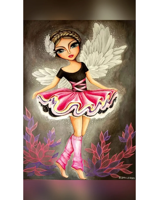 Magnolia The Ballerina Romi Lerda 1000pc Jigsaw Puzzle