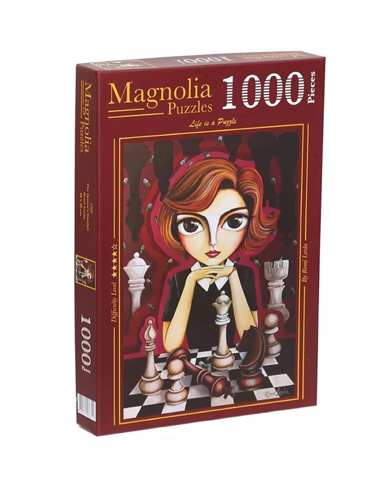 Magnolia The Queens Gambit Romi Lerda Special Edition 1000pc Jigsaw Puzzle