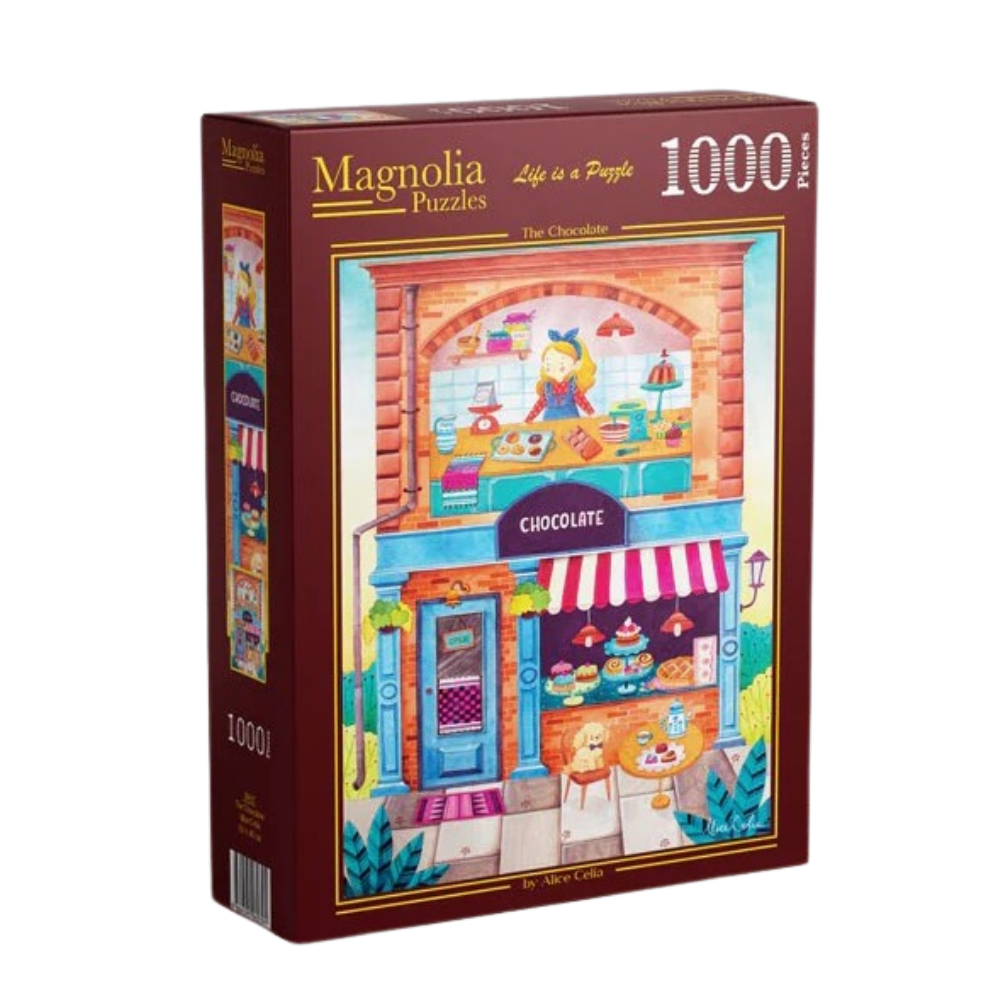 Magnolia The Chocolate Alice Celia 1000pc Jigsaw Puzzle