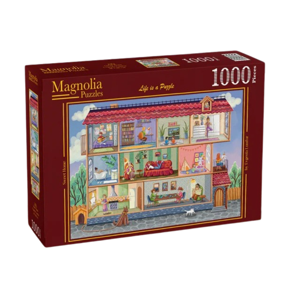 Magnolia Sweet Home Evgenia Lumfur 1000pc Jigsaw Puzzle