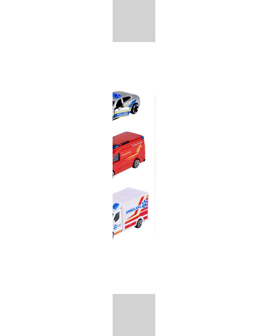 Majorette Rescue Premium Cars Toy Car Assortment