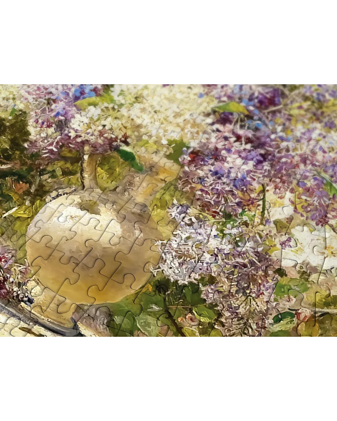Enjoy Puzzle Marie Egner: in the Blossoming Bower 1000-Piece Jigsaw Puzzle-2