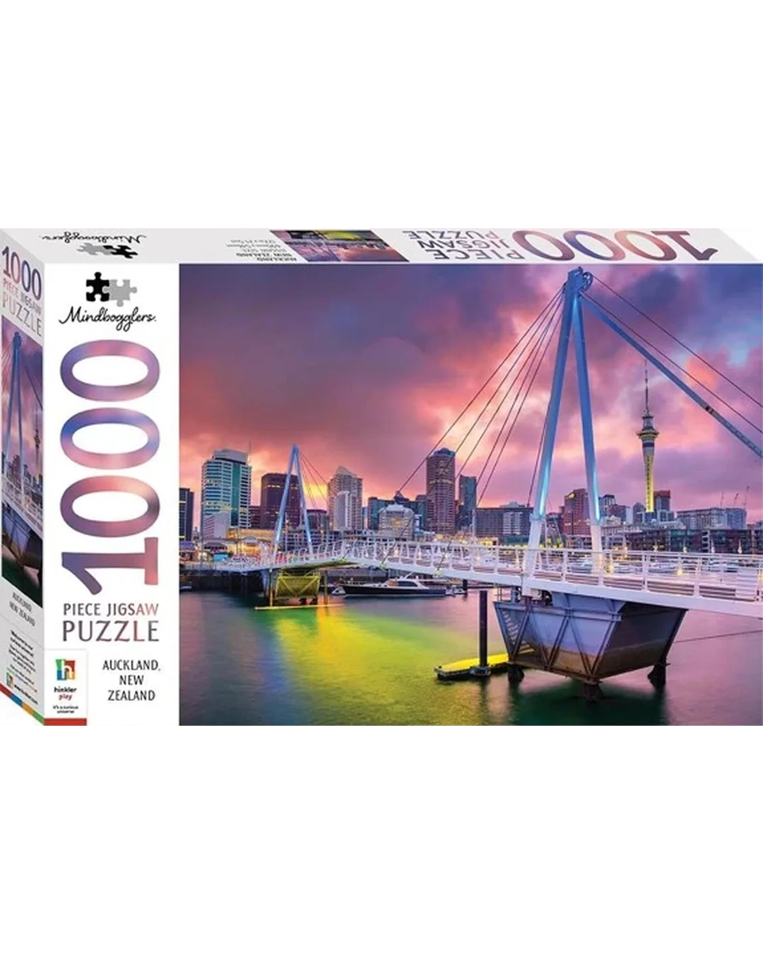Mindbogglers Auckland 1000-Piece Jigsaw Puzzle