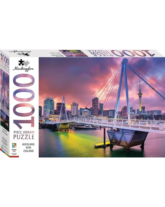 Mindbogglers Auckland 1000-Piece Jigsaw Puzzle